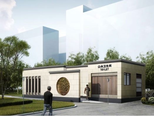 东莞生态园豪华组装型移动厕所